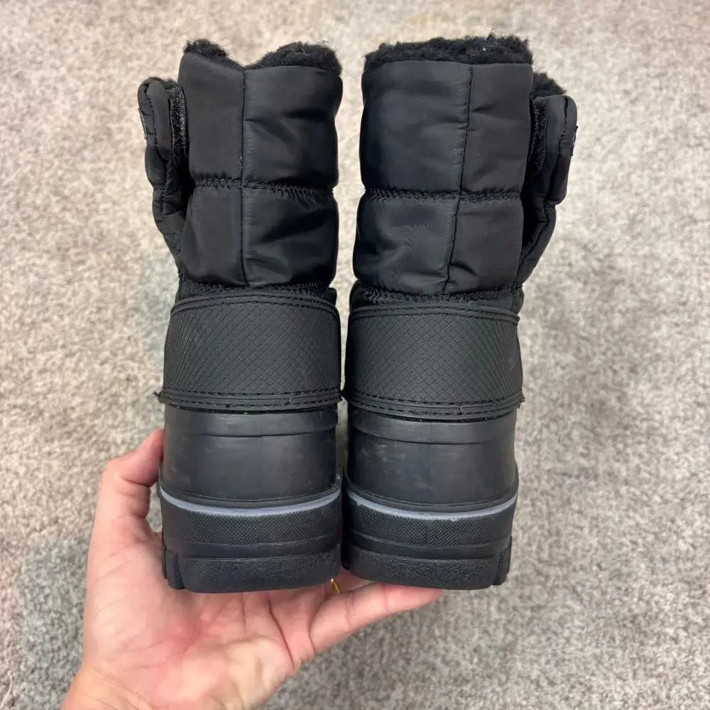 New! Lands End Kids Frost Insulated Waterproof snow boots size 13